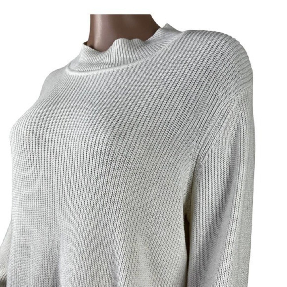 Michael Kors Women Sweater Animal Leopard Sleeve Size M - Picture 4 of 9